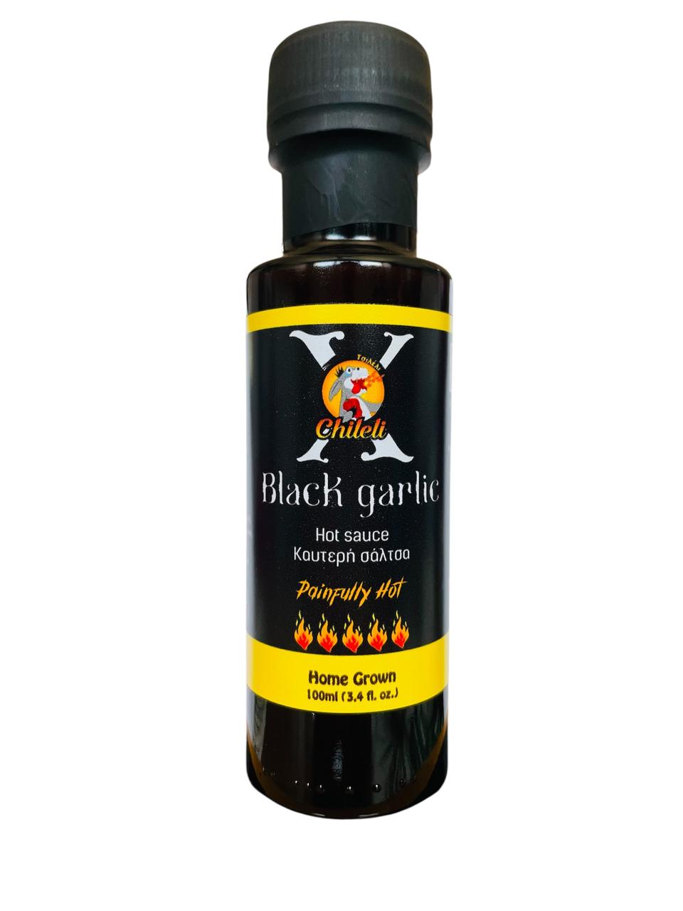 X with Black garlic